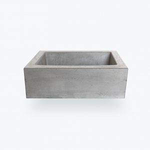 Pultové umývadlo z betónu EDGAR šedé